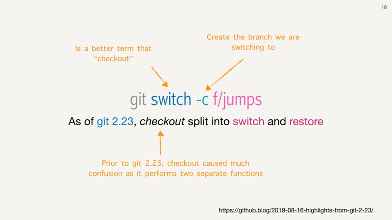 git rebase -i HEAD~25 slide 18