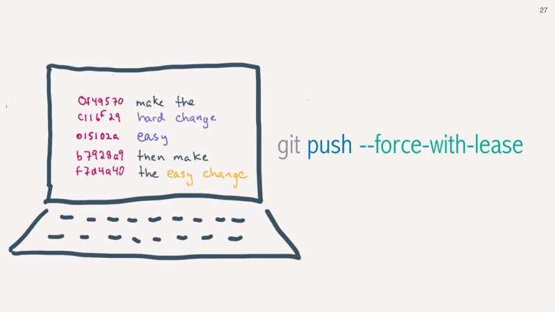 git rebase -i HEAD~25 slide 27